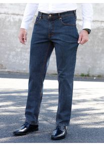 Heren jeans in dark-blue ,maat 50, WITT, 98% Katoen, 2% Elastan
