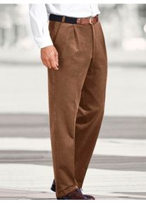 Herren Hose in cognac ,Größe 48, WITT, 80% Baumwolle, 18% Polyamid, 2% Elasthan