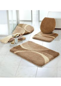 Grund unisex Badmat in beige ,maat 6 - Dekselovertrek, Witt, 100% Polyacryl