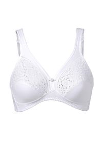 Speidel Dames Beha in wit ,maat 100D, Witt, 33% Katoen, 31% Polyester, 27% Polyamide, 9% Elastan