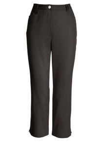 COSMA Damen 7/8-Hose schmutzabweisend und knitterarm in mokka ,Größe 36, Witt, 97% Baumwolle, 3% Elasthan