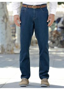 Marco Donati Damen Jeans in blue-stone-washed ,Größe 50, Witt, 84% Baumwolle, 15% Polyester, 1% Elasthan