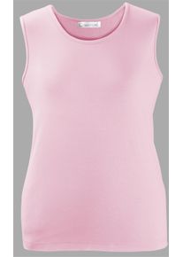 Dames Top met ronde hals in roze ,maat 36, WITT, 100% Katoen