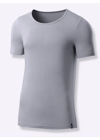 Herren Shirt in steingrau ,Größe 10, Witt, 95% Baumwolle, 5% Elasthan