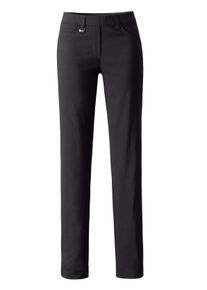 Ascari Dames Stretchbroek in comfortmodel, bengaline in zwart ,maat 36, Witt, 74% Viscose, 23% Polyamide, 3% Elastan