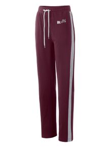 feel good Dames broek in bessenrood ,maat 36/38, Witt, 100% Katoen