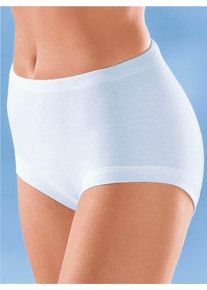 Conta Dames Tailleslip met knoopsgat in de band in wit ,maat 40, Witt, 100% Katoen