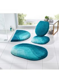 Grund unisex Badmat in blauw ,maat 6 - Dekselovertrek, Witt, 100% Polyacryl