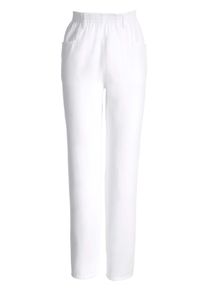 Damen Schlupfhose aus Baumwolle, pflegeleicht in weiß ,Größe 18, WITT, 100% Baumwolle