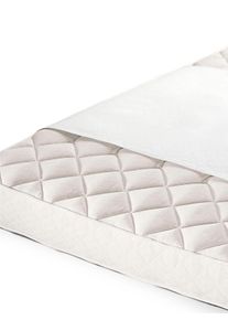 Dormisette unisex Matrasbeschermer in wit ,maat 50x90 cm, Witt, 100% Katoen