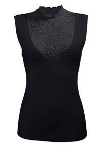 Nina von C. Dames Blazershirt in zwart ,maat 38, Witt, 100% Katoen