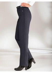 Dames Thermobroek, warm gevoerd in antraciet gem&ecirc;leerd ,maat 36, WITT, 100% Polyester