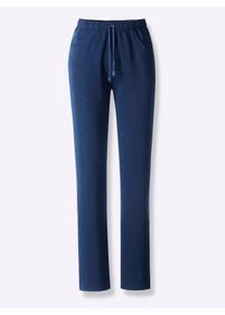 Dames Vrijetijdsbroek in 5-pocketsmodel in marine ,maat 36/38, Witt, 92% Katoen, 8% Elastan