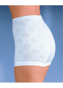 Speidel Dames Tailleslip van jacquard in wit ,maat 40, Witt, 100% Katoen