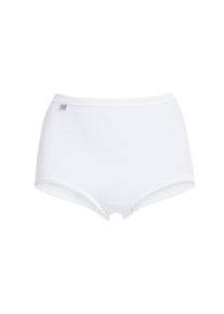 Triumph Dames Tailleslip in wit ,maat 38, Witt, 95% Katoen, 5% Elastan