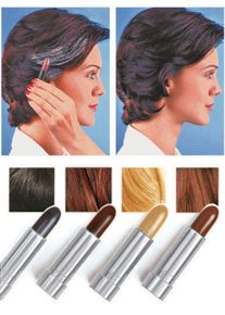 Dames Haarverfstift in donkerbruin ,maat 0, WITT, 80% Kunststof, 20% Polyethyleen