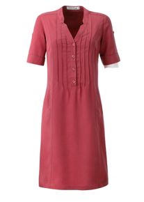 Damen Sommerkleid mit Biesen-Verzierung in himbeerrot ,Größe 36, WITT, 100% Lyocell