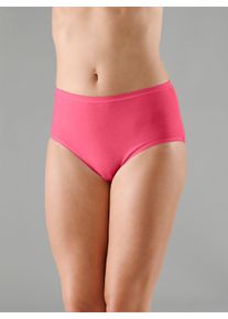 wäschepur Dames Tailleslip in op kleur gesorteerd ,maat 36/38, Witt, 95% Katoen, 5% Elastan