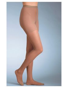 Silca Damen Stützstrumpfhose in hellbraun ,Größe 36/38, Witt, 83% Polyamid, 17% Elasthan