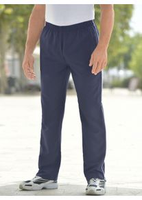 Heren Vrijetijdsbroek met ritssluiting tot de heupen in marine ,maat 48, Witt, 100% Polyester