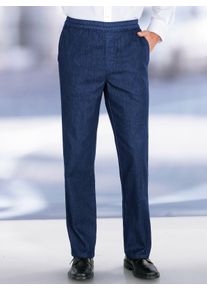 Heren Comfortbroek in blue-stonewashed ,maat 23, WITT, 78% Katoen, 20% Polyester, 2% Elastan