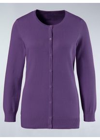 Dames Vest van puur katoen in paars ,maat 38, WITT, 100% Katoen
