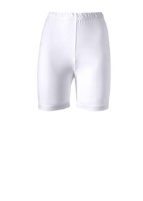 Dames Fietsbroek in kort model in wit ,maat 38, WITT, 95% Katoen, 5% Elastan