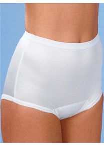 Dames Modellerende Incontinentiebroek in wit ,maat 50/52, WITT, 88% Polyamide, 12% Elastan