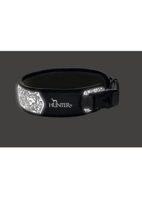 Hunter - Collar Divo Reflect M, black/grey - (68965)