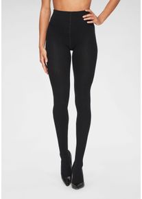 Lavana Dames Gebreide kousen in zwart ,maat 36/38, Witt, 83% Katoen, 15% Polyamide, 2% Elastan