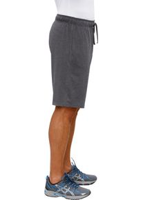 Panska Bermudy na voľný čas námornícka modrá + antracitový melír veľkosť 60/62