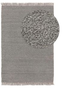 Omkeerbaar Vloerkleed Eddy Lichtgrijs 120x170 cm