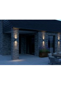 Nordlux NICO Buiten muurverlichting Antraciet, 2-lichts