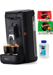 Philips Senseo Kaffeepadmaschine »Maestro csa260/60«, Inkl. Gratis-Zugaben Im Wert Von € 14,- Uvp schwarz, Intense Plus Technologie: Innovatives...