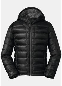 Schöffel Schöffel Daunenjacke »Down Jacket Lodner M«, Mit Kapuze schwarz, Größe 52, Abriebfest und atmungsaktiv durch Pertex® Quantum