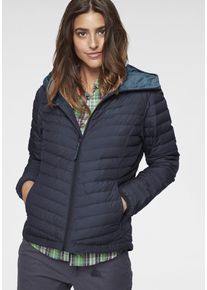 Jack Wolfskin Daunenjacke »Stanley«, Mit Kapuze grau, Größe L (42/44), Leichte Daunen-Kurzjacke von Jack Wolfskin