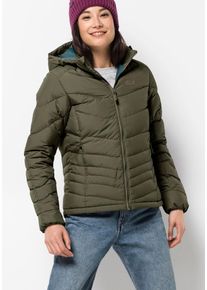 Jack Wolfskin Daunenjacke »Selenium«, Mit Kapuze grün, Größe XL (46), Daunenjacke