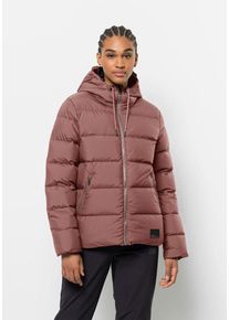 Jack Wolfskin Daunenjacke »Frozen Palace Jacket W«, Mit Kapuze rosa, Größe M (38/40), Daunenjacke