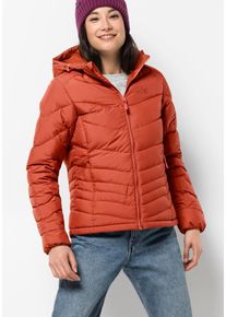 Jack Wolfskin Daunenjacke »Selenium«, Mit Kapuze orange, Größe XS (34), Daunenjacke