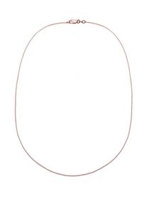 Elli Dames Ketting 'Basic' rose-goud 45