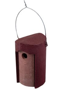 Schwegler Trou de nid à trou pour oiseau en béton pour bois 1B, trou 32 mm