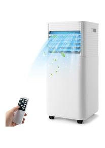 Relax4life - Climatiseur 2.6KW Mobile 4 en 1 R290 pour 15-20㎡, Refroidisseur Déshumidificateur Ventilateur Mode Nuit, Climatiseur Portable 9000BTU