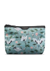 Gillian Jones Toiletry bag "Crane Dance" made of 100% recycled