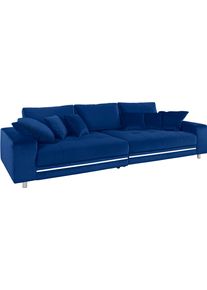 Mr. Couch Big-Sofa, wahlweise mit Kaltschaum (140kg Belastung/Sitz) und RGB-Beleuchtung