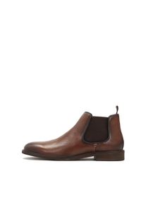 Kazar Heren Chelsea boots bruin / zwart 40