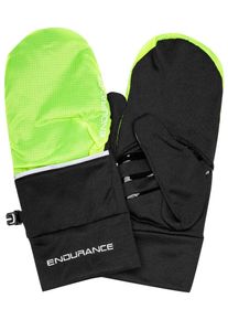 Endurance Sporthandschuh 'Silverton' Herren neongelb / schwarz Größe XL