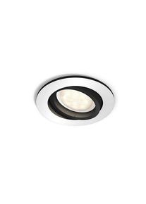 PHILIPS Hue Milliskin Spot Round Aluminium excl. Dimmer