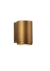 Illumina Astro Jura Single Wall Outdoor Light LED Antique Brass