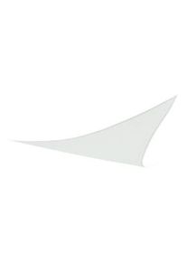 Toldo poliéster triangular Aktive Garden color blanco