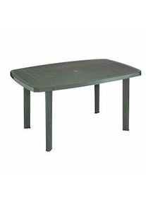 ProGarden Mesa Resina Verde 140x90 cm.